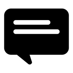 bubble chat icon