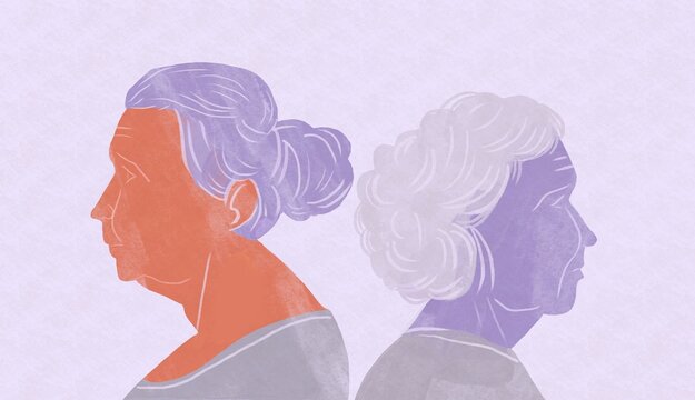 Portraits of olderly people