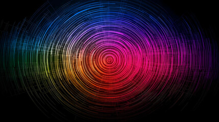 Colorful Abstract Geometric Design Pattern Background