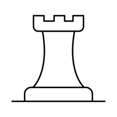 Strategy Line Icon. Business, Strategy, Success Editable Stroke Vector Illustration