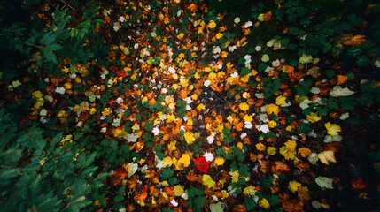 Abstract artwork detailed composition