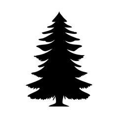 pine tree silhouette