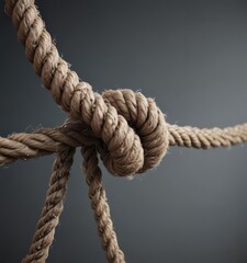 Frayed rope, stretched taut, near breaking point ,  worn,  breaking point