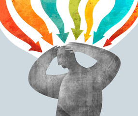 Overwhelmed by thoughts and emotions in stressful times