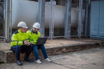 Oil technicians and engineers are seriously discussing the development of an oil refining system at...