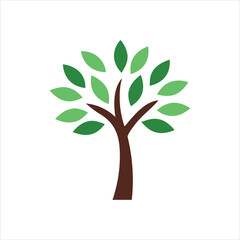 Tree Silhouette Logo Clip Art