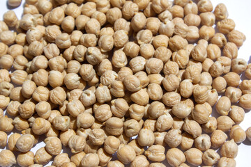 Chickpeas placed	