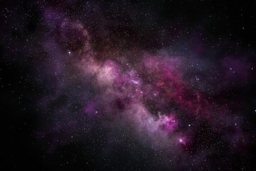 Fototapeta premium Ethereal Embrace A Breathtaking Tapestry of Cosmic Dust and Nebulous Splendor Unveiled