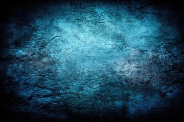 Obraz premium Ethereal Blue Depths A Textured Abstract Journey into the Abyss of Color.
