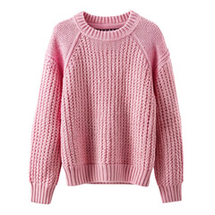 red sweater isolated on white