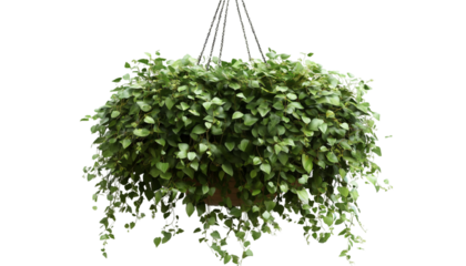 green leaves  isolated on transparent background