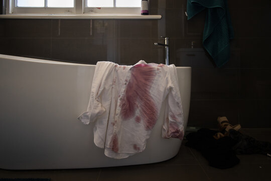 Wine-Stained Shirt in morning light