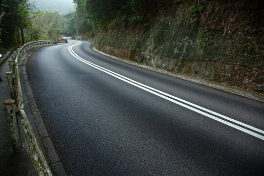 asphalt road