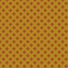 Geometric Seamless Pattern Orange Yellow Brown Design Texture Background Repeat art bold print style