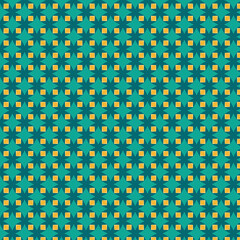 Teal Orange Geometric Seamless Pattern Background Design Repeat Texture art style print stars color 