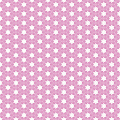 Pink White Floral Pattern Seamless Texture Elegant Design Background Repeat soft style fabric vector