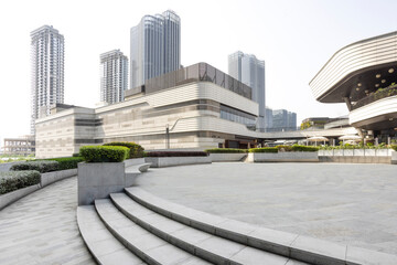 modern architecture and space in shanghai