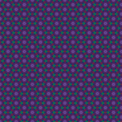 Geometric Hexagon Pattern Purple Teal Green Red Modern Abstract Background Design Seamless Repeat   