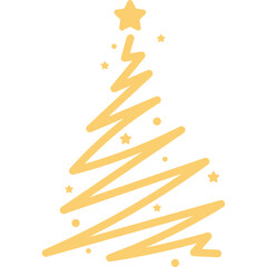 Gold Christmas Tree