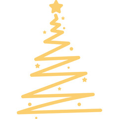 Gold Christmas Tree