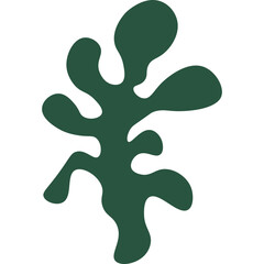 Abstract Leaves Shape