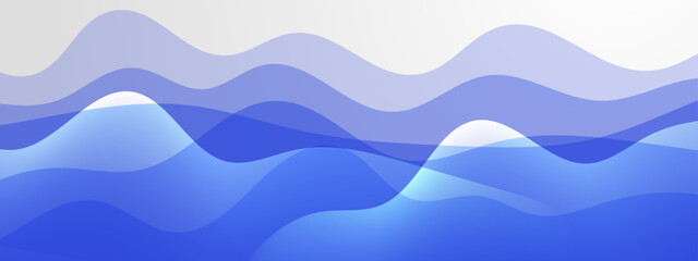 Blue abstract background with wavy lines suitable for digital design projects, presentations, website backgrounds, and social media graphics.