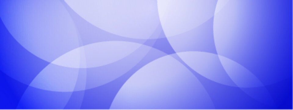 Abstract blue and white background with overlapping circles suitable for graphic design projects, website backgrounds, and digital art creations.
