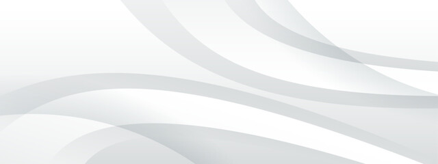 Abstract white and gray curved lines for backgrounds, graphic design projects, web design, presentations, prints, and artistic creations. Suitable for various design purposes.