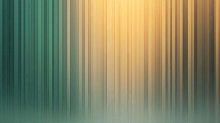 Obraz premium Vertical gradient stripes blend from teal to gold, creating a modern abstract background with a smooth, luminous effect.