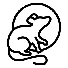 rat Line Icon