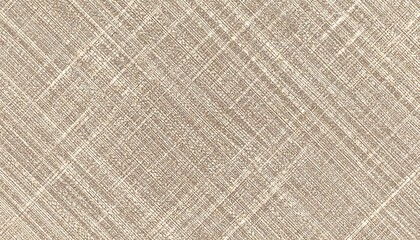 Fototapeta premium 織物 布 テクスチャ 麻 リネン ベージュ ブラウン 生成り ラフ 自然素材 ざらざら 縦糸 横糸 交差 模様 生地 壁紙 カーテン ソファ ナチュラル インテリア