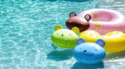 Cute Animal Pool Floats Summer Fun - Summer