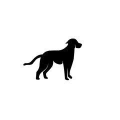 dog silhouette icon