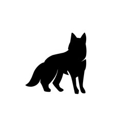 dog silhouette icon