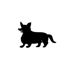 dog silhouette icon
