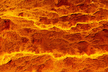 Fiery Abstract Texture