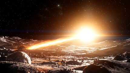 Space Mining Process: Asteroid Extraction and Resource Collection