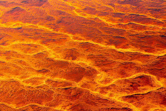 Fiery Abstract Texture