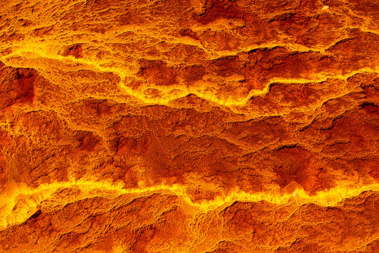 Fiery Abstract Texture