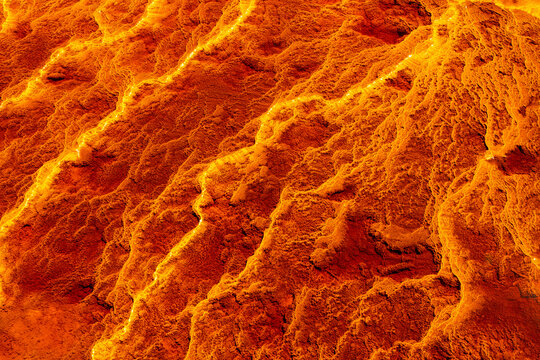 Fiery Abstract Texture