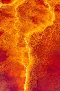 Fiery Abstract Texture