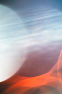 Blurred abstract light close up