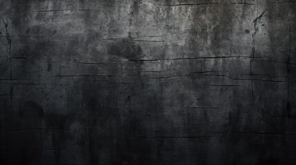 Fototapeta premium A dark, textured wall with a crack running down the center, illuminated by a single light source from the right side.