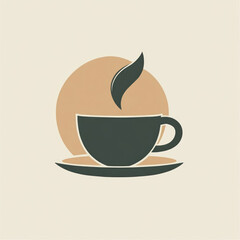 cup of coffee, logo
