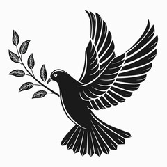Obraz premium dove of peace vector