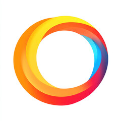 abstract colorful circle
