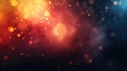 Fototapeta premium Abstract bokeh background with vibrant colors (17)