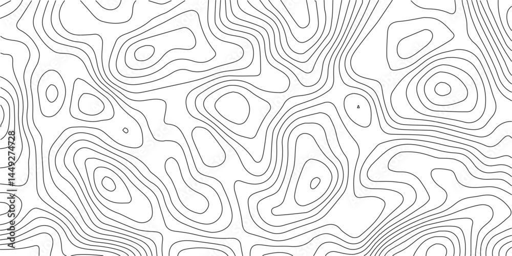 Aufkleber abstract topographic contours map background .topographic background and texture, monochrome image. 