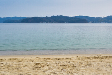 天橋立 日本三景　白砂青松 美しい海（日本京都府宮津市）　 Amanohashidate　(Amano Hashidate), one of the three most scenic spots in Japan, White sand, green pines, beautiful sea  (Miyazu City, Kyoto Prefecture, Japan)