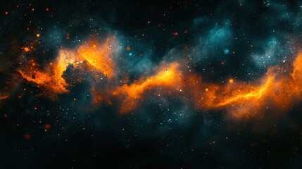 Obraz premium Abstract cosmic nebulae (2)